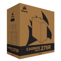 美商海盗船 Carbide 275R ATX机箱 半侧透 白色