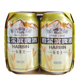 HARBIN 哈尔滨啤酒 小麦王啤酒 330ml*12听