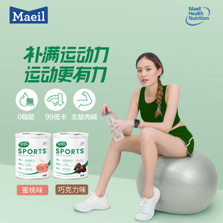maeil赛乐氏女性专属运动健身分离乳清蛋白质增肌粉蛋白粉0脂低卡 水蜜桃味
