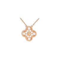 Van Cleef & Arpels 梵克雅宝 Alhambra Vintage Alhambra系列 四叶草18K金钻石项链
