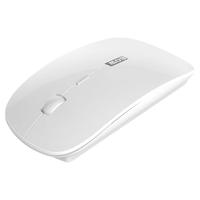 B.O.W 航世 MD157L 2.4G蓝牙 双模无线鼠标 1600DPI 白色