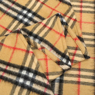 BURBERRY 博柏利 Vintage系列 男女款羊绒围巾 40767001 古典黄色 167*85cm