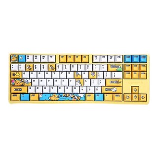 CHERRY 樱桃 G80-3000S TKL 皮卡丘定制版 87键 有线机械键盘