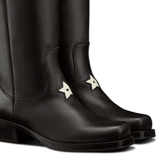 Dior 迪奥 LA 女士中筒靴 KCI664VES_S29X 黑色 36.5