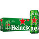 PLUS会员：Heineken 喜力 啤酒  500ml*18听 整箱装