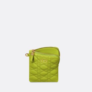 Dior 迪奥 DIOR CARO系列 女士多功能手拿包 S5036UWHC_M65H 绿黄色