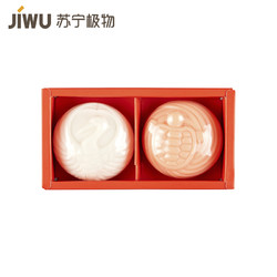 JIWU 苏宁极物 日本制造龟鹤形精油皂套装