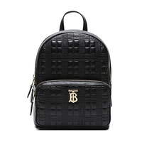 BURBERRY 博柏利 女士皮质双肩包 80196011 黑色