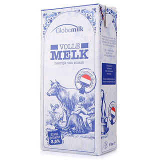 Globemilk 荷高 全脂纯牛奶 1L