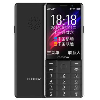 DOOV 朵唯 X1 4G手机 2GB+16GB 黑色