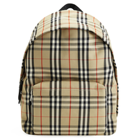 BURBERRY 博柏利 男女款棉质双肩包 80161061 典藏米色