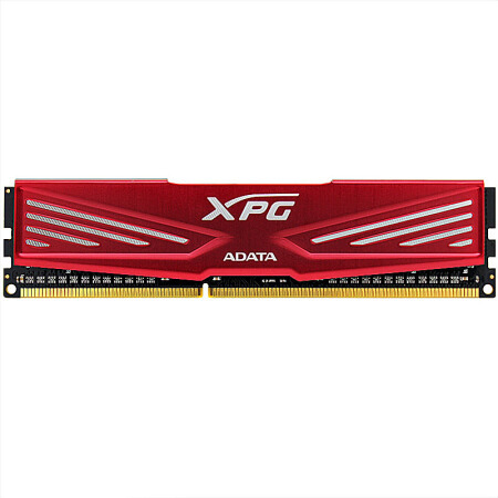 ADATA 威刚 XPG V1 DDR3 2133 台式机内存 马甲条 红色 8GB