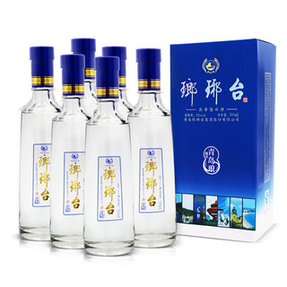 LANGYATAI 琅琊台 青岛琅 银星 52%vol 浓香型白酒 500ml*6瓶 整箱装