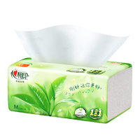 心相印 茶语经典系列 抽纸 3层*152抽*18包(210*168mm)