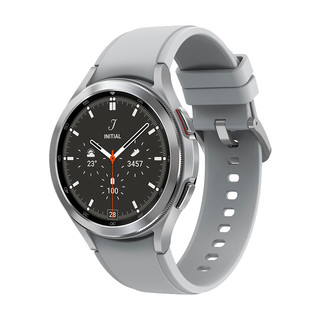 SAMSUNG 三星 Galaxy Watch4 Classic 蓝牙版 智能手表 46mm 不锈钢表壳