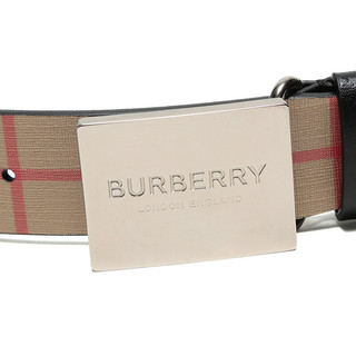 BURBERRY 博柏利 Vintage系列 男士板扣皮带 80156121 典藏米色 85
