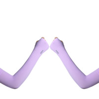 KAL’ANWEI 卡兰薇 男女款防晒冰袖套装 XT-172 2双装 浅紫色
