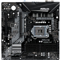 ASRock 华擎 B360M Pro4 M-ATX主板（Intel LGA 1151、B360）