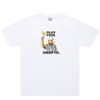 UNDEFEATED 男士圆领短袖T恤 80237DPG 白色 M