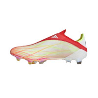 adidas 阿迪达斯 X Speedflow+ FG 男子足球鞋 FY3338 红/白/金黄 42.5