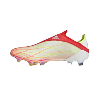 adidas 阿迪达斯 X Speedflow+ FG 男子足球鞋 FY3338 红/白/金黄 45