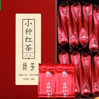 绿芳 特级 小种红茶 100g 礼盒装