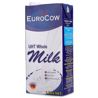 EUROCOW 优佳 纯牛奶 1L