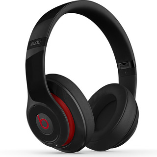 Beats Studio2.0 耳罩式头戴式降噪有线耳机 黑色 3.5mm