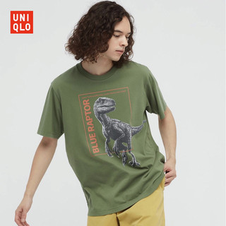 UNIQLO 优衣库 x Jurassic World 侏罗纪联名 438054 男士T恤
