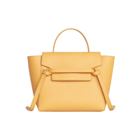 CELINE 思琳 Belt系列 MICRO 女士粒面牛皮革手袋 189153ZVA 11CL 金盏花色