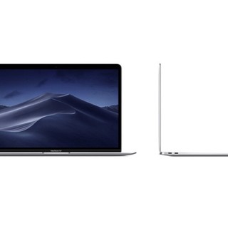 Apple 苹果 MacBook Air 2019款 13.3英寸 轻薄本 银色（酷睿i5-8279U、核芯显卡、8GB、128GB SSD、2K、IPS、MVFK2CH/A）