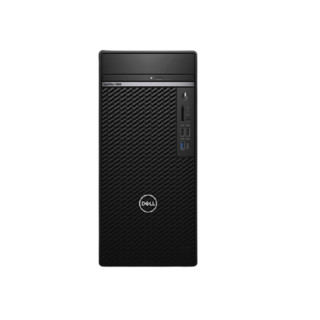 DELL 戴尔 OptiPlex 7080MT 十代酷睿版 商务台式机 黑色 (酷睿i9-10900K、GTX 1660Ti 6G、64GB、2TB SSD+2TB HDD、风冷)