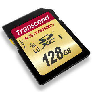 Transcend 创见 TS SD存储卡 128G（UHS-I、U3、C10）