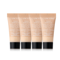 LANCOME 兰蔻 全新奇迹薄纱光采粉底液 #P-01陶瓷白 5ml*4