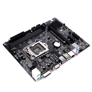 COLORFUL 七彩虹 C.H81M 全固态版 V24A M-ATX主板（Intel LGA1150、H81）