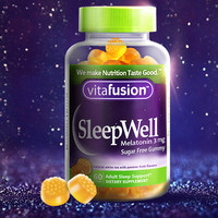 vitafusion SleepWell 褪黑素软糖 60粒