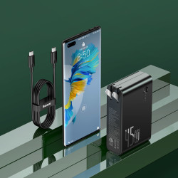 baseus 倍思 gan二合一充电宝 45w 10000mah