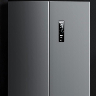KONKA 康佳 水润鲜超薄系列 BCD-446WEGQ4S 风冷十字对开门冰箱 446L 钛灰