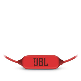 JBL 杰宝 E25BT 入耳式颈挂式蓝牙耳机 红色