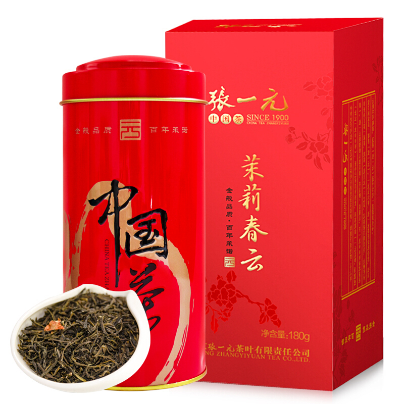 张一元 二级 茉莉春云 180g