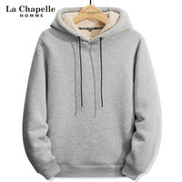 La Chapelle 拉夏贝尔 男士羊羔绒卫衣