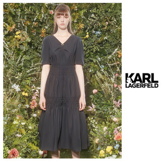 KARL LAGERFELD 卡尔·拉格斐 KLW21A6248A042 女士连衣裙