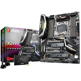 MSI 微星 X299 GAMING PRO CARBON AC ATX主板（Intel LGA2066、X299）