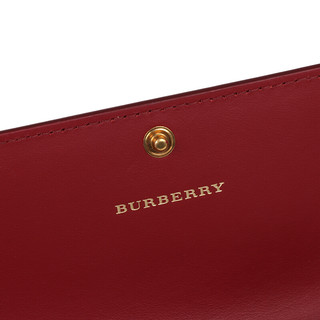 BURBERRY 博柏利 女士皮革长款钱包 40800101 驼色