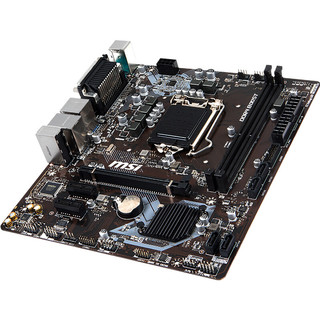 MSI 微星 H310M PRO-VL PLUS M-ATX主板（Intel LGA1151、H310）