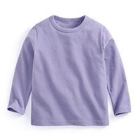 lativ 诚衣 51093 儿童长袖T恤 紫色 110cm