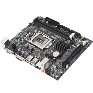 ONDA 昂达 H110C M-ATX主板（Intel LGA1151、H110）