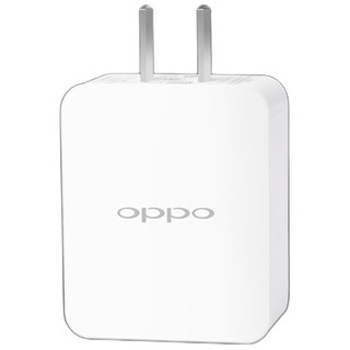 OPPO AK733CF 手机充电器 USB-A 10W+Micro-B 数据线 1m 两条装 白色