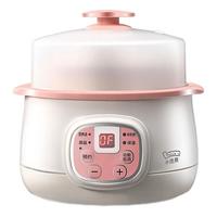 小浣熊 ddz-8a 电炖锅 0.8L 粉红色 标准款