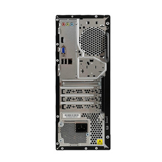 联想扬天 M3900D 锐龙版 R5 4000系列 商用台式机 黑色 (锐龙R5-4600G、核芯显卡、8GB、1TB HDD、风冷)